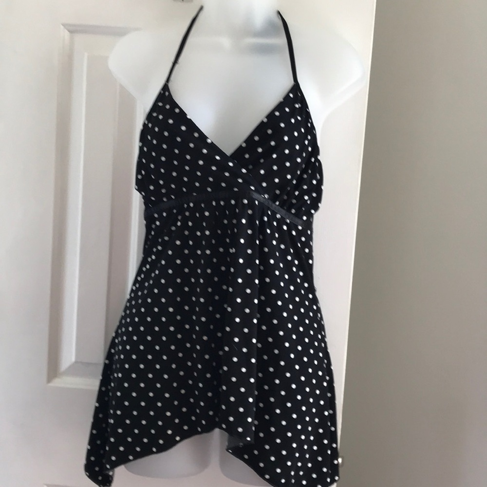 Lipstick halter top